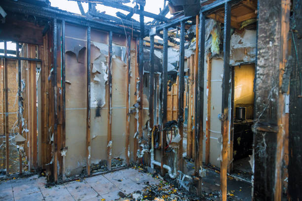 Professional Fire Damage Removal technician working in Middletown, KY